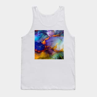 Gemstone Agate Jasper texture 11 Tank Top